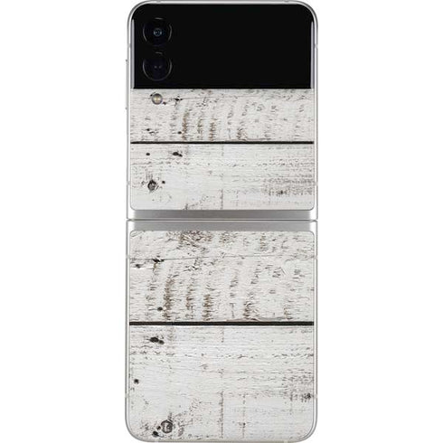 Weathered Wood Galaxy Z Flip3 5G Skin